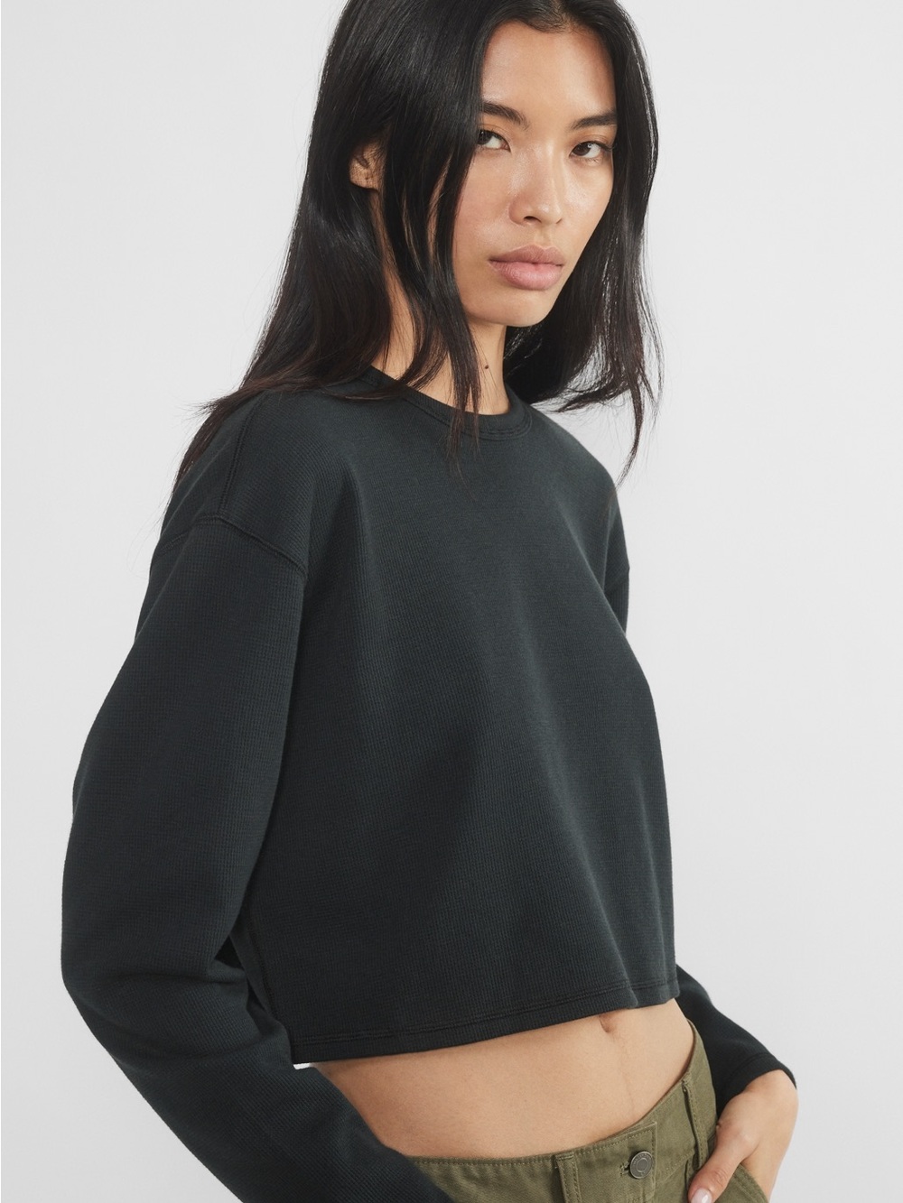 Sunday best waffle knit longsleeve